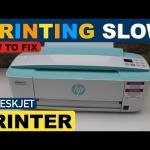 Slow Printer Speed